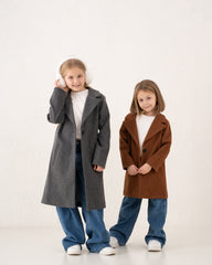 Sparkling Wool-Like Coat