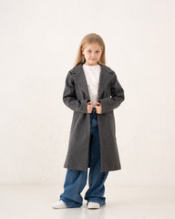 Sparkling Wool-Like Coat