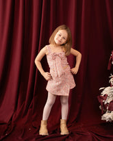 Tweed Bow Strap Top - Venti