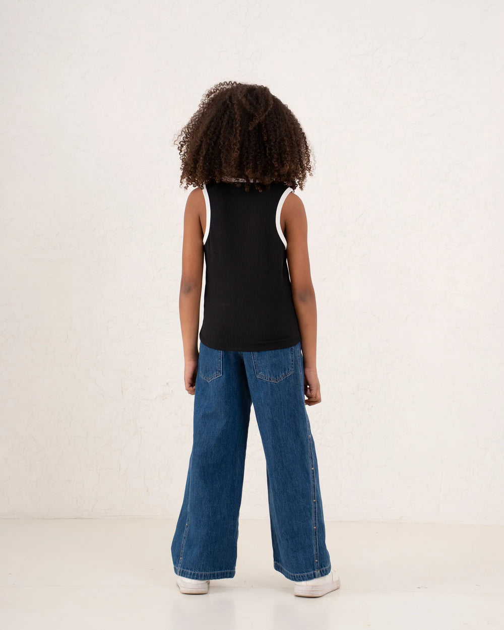 Girl contrast tank top - Venti