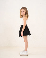 Girl ribbed pop up flower top - Venti