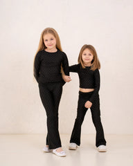 Girls Polka Dot LS Top - Venti