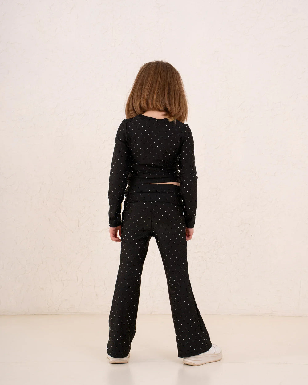 Girls Polka Dot LS Top - Venti