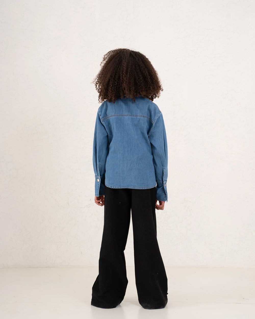 Girl denim studded shirt - Venti