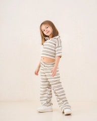 Girl knitted striped pants - Venti