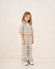 Girl knitted striped pants - Venti