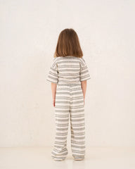 Girl knitted striped pants - Venti