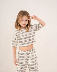 Girl knitted striped pants - Venti