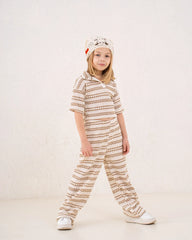 Girl knitted striped pants - Venti