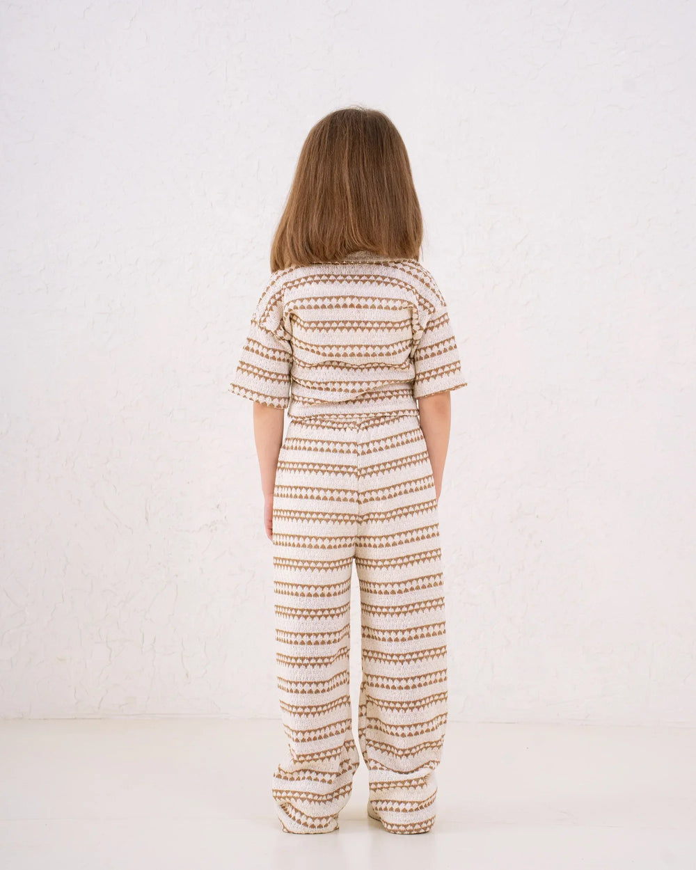 Girl knitted striped pants - Venti