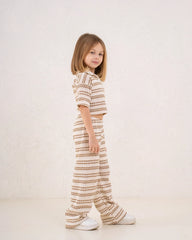 Girl knitted striped pants - Venti