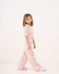Girl knitted striped pants - Venti