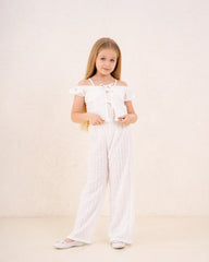 Girl tie up blouse - Venti