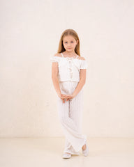 Girl tie up blouse - Venti