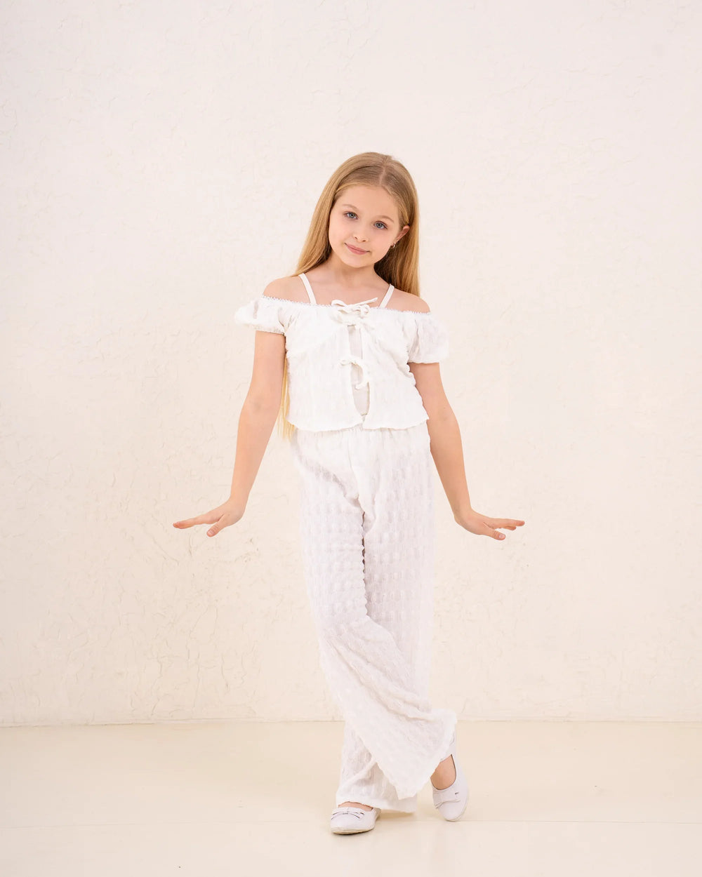 Girl tie up blouse - Venti