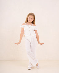 Girl tie up blouse - Venti