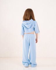 Girl sweatshirt with net