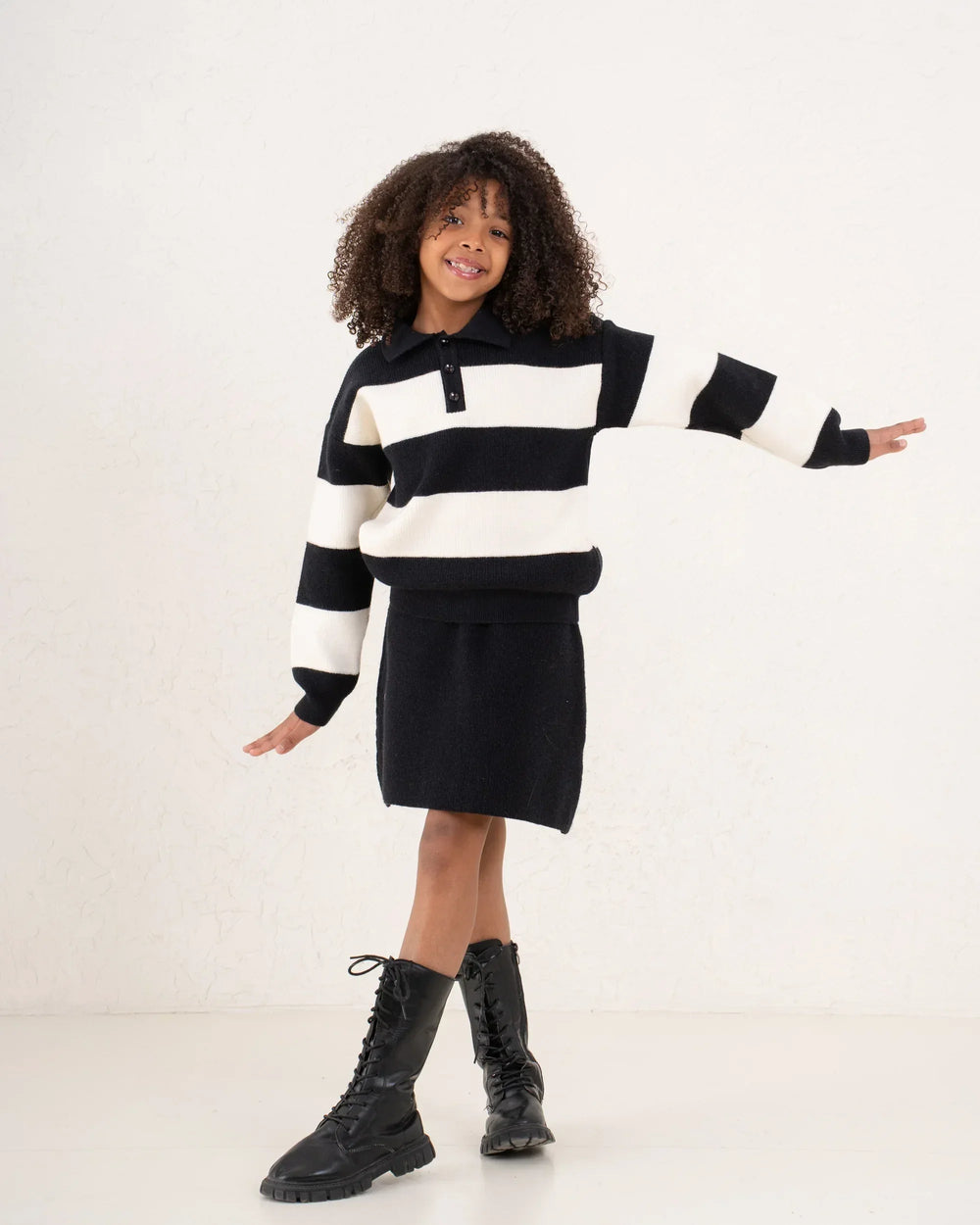 Knit wave skirt - Venti