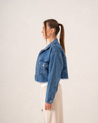 Cropped Denim Jacket
