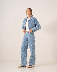 Star Patchwork Denim Jacket