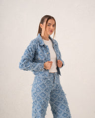 Star Patchwork Denim Jacket