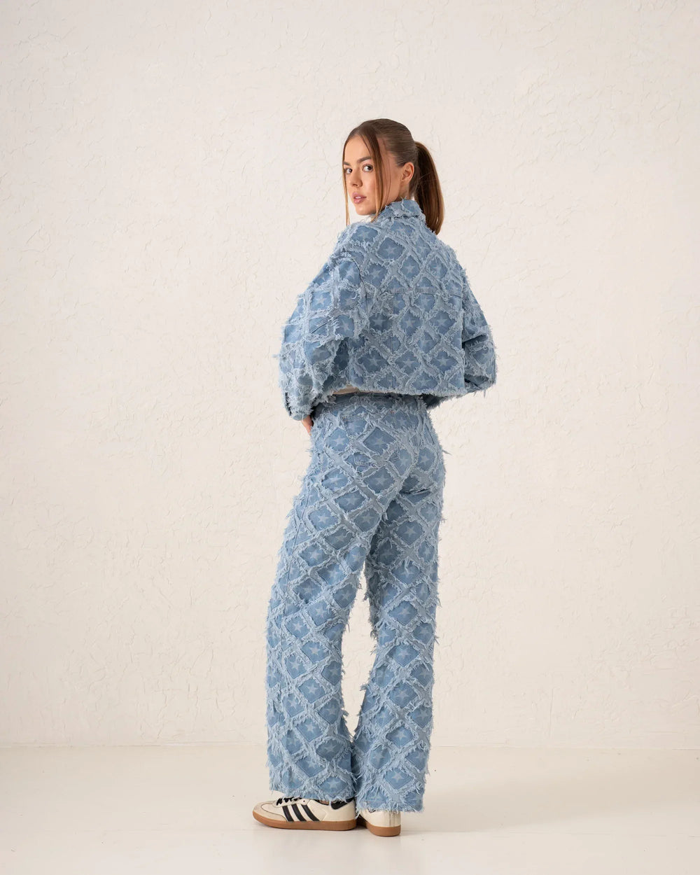 Star Patchwork Denim Jacket - Venti