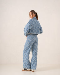 Star Patchwork Denim Jacket