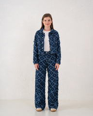 Star Patchwork Denim Jacket