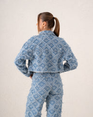 Star Patchwork Denim Jacket