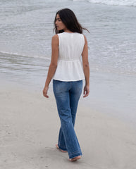 Women flare double tone