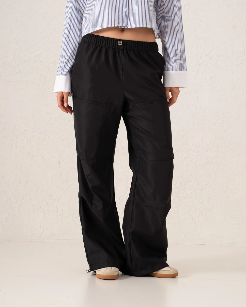 Wide-Leg Utility Cargo Pants - Venti