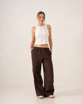 Wide-Leg Utility Cargo Pants - Venti
