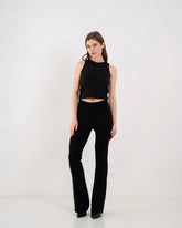 Essential Black Flare Pants - Venti