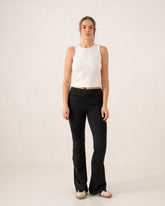 Ruched Waist Flared Pants - Venti