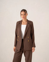 Relaxed Double-Breasted Blazer - Venti