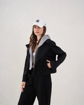 Double Layered Blazer With Hoodie - Venti