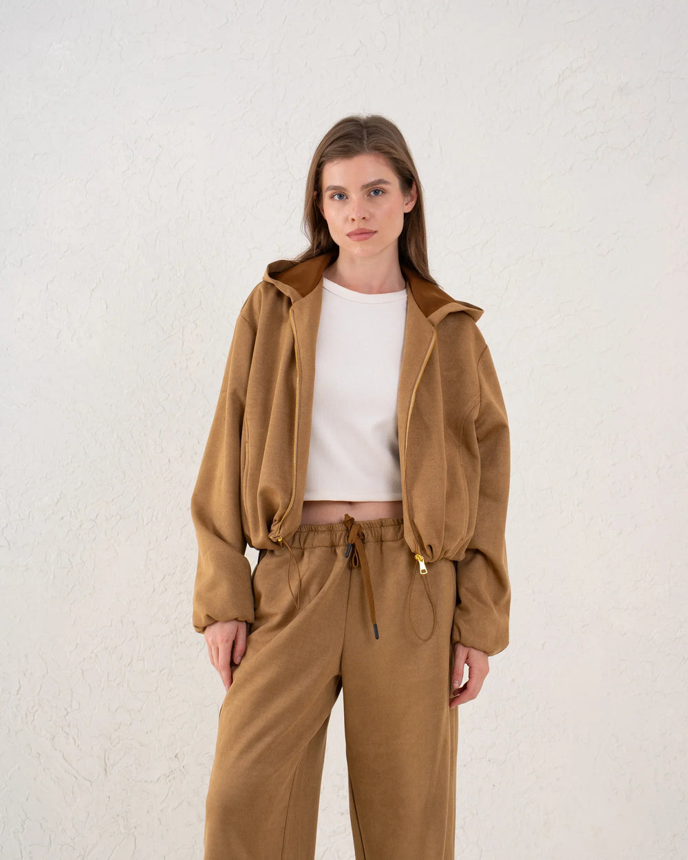 Suede Bomber Jacket - Venti