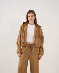 Suede Bomber Jacket - Venti