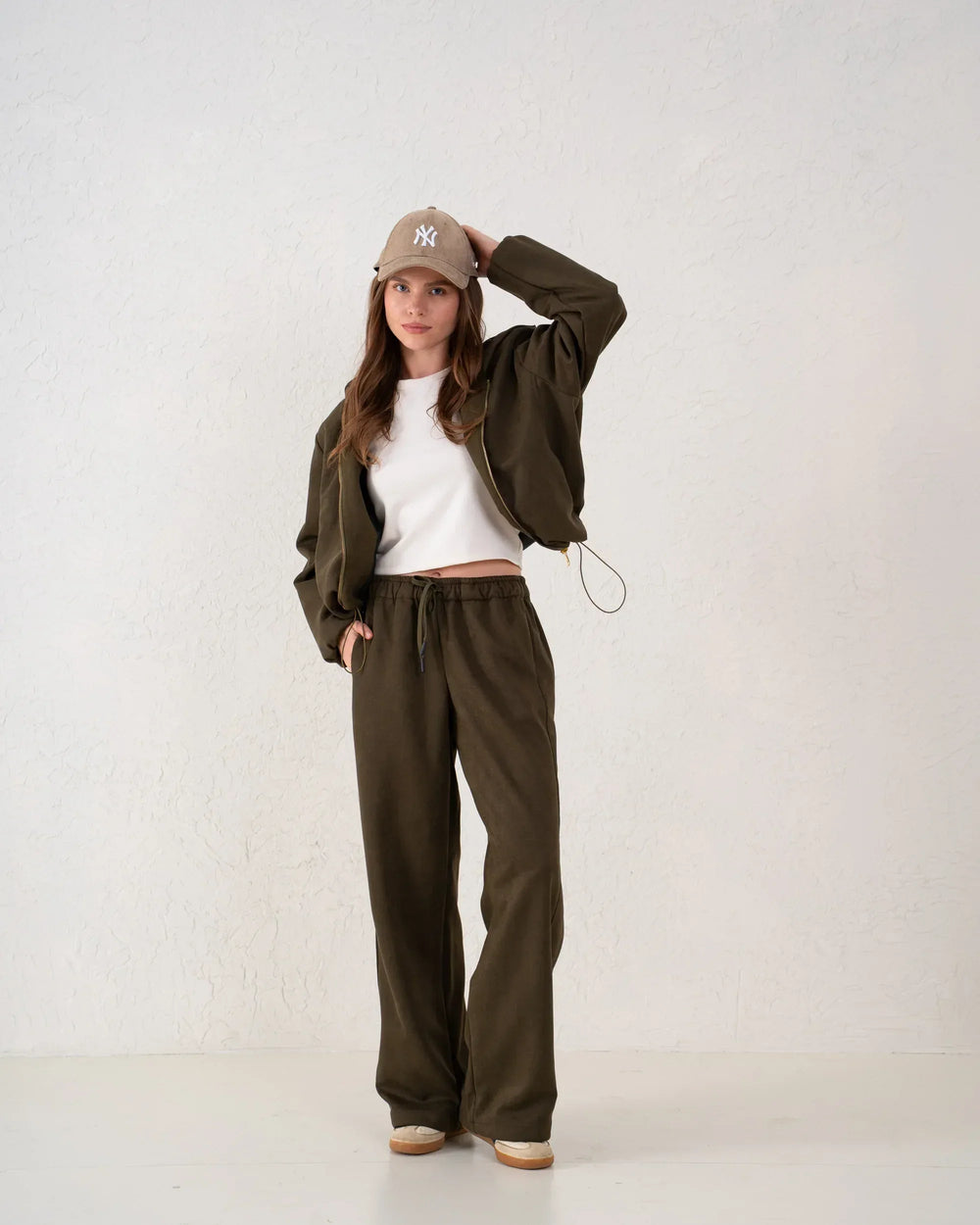 Suede Bomber Jacket - Venti