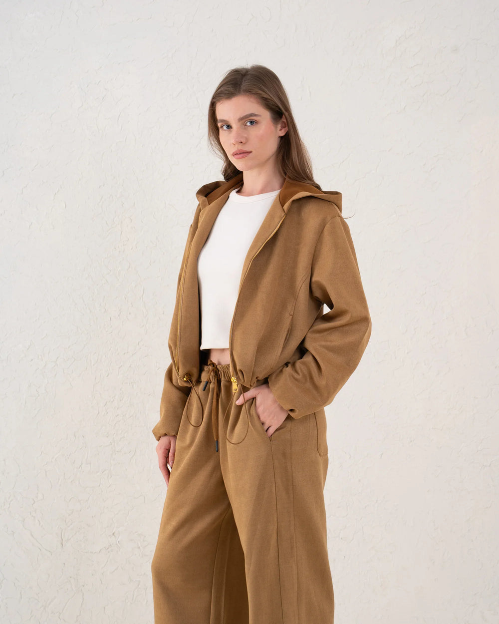 Suede Bomber Jacket - Venti