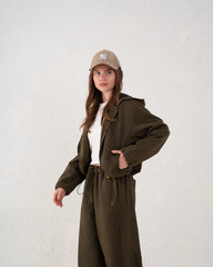 Suede Bomber Jacket - Venti