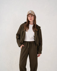 Suede Bomber Jacket - Venti