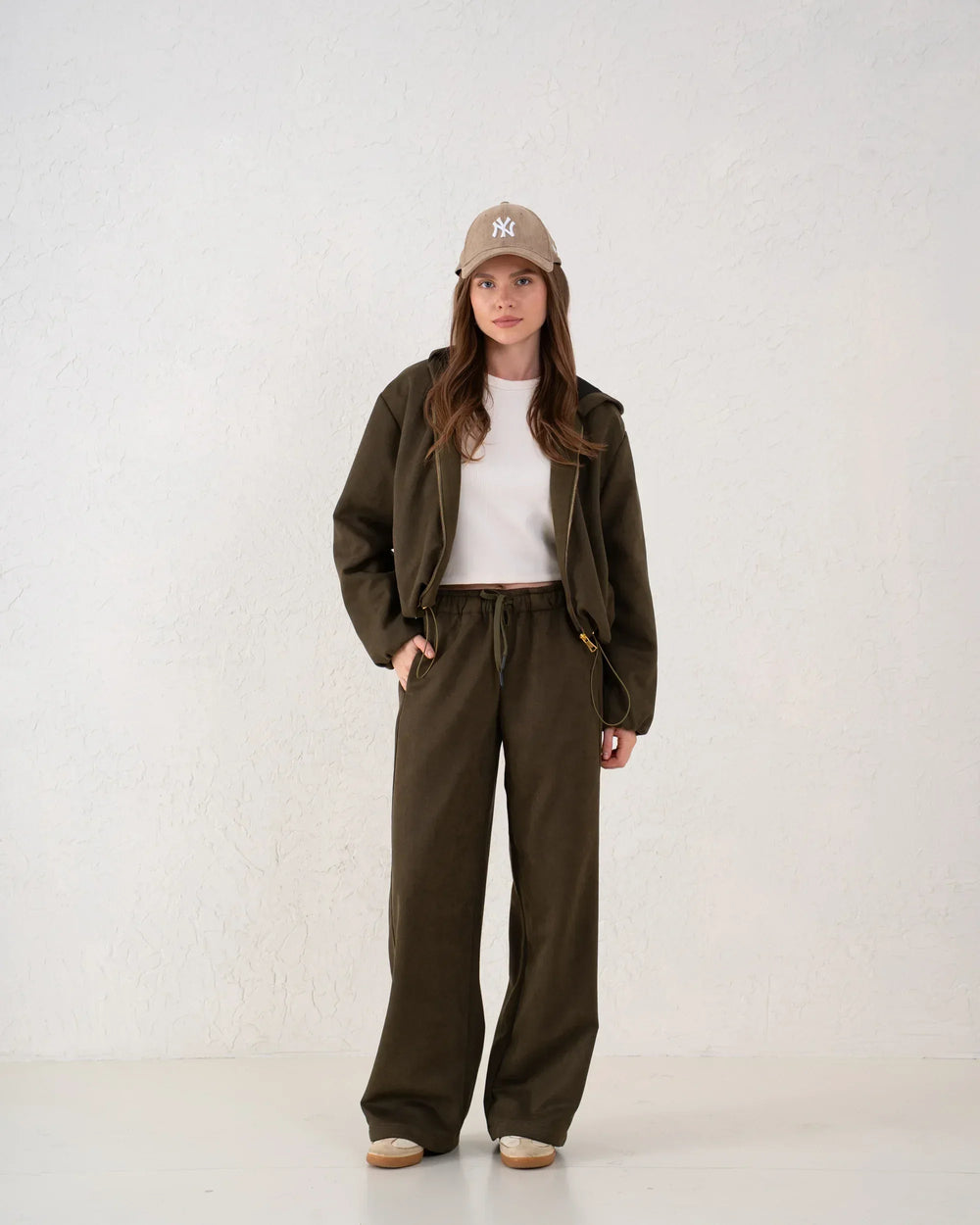 Suede Bomber Jacket - Venti