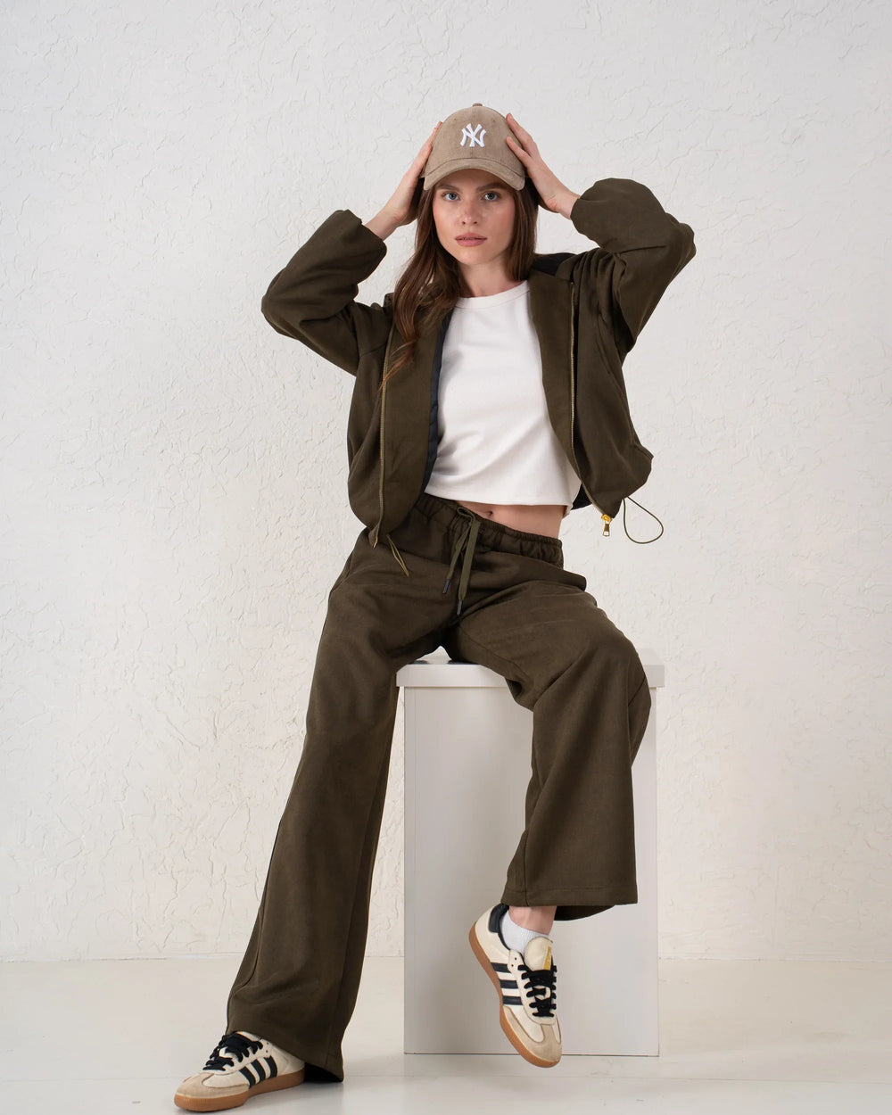 Suede Bomber Jacket - Venti