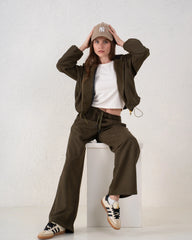 Suede Bomber Jacket - Venti