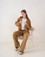 Suede Bomber Jacket - Venti