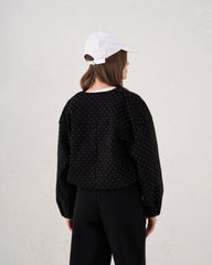 Embellished Sparkling Bomber Jacket