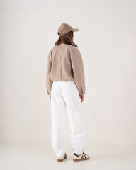 Embellished Sparkling Bomber Jacket