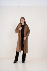 Sparkling Embellished Hooded Coat - Venti