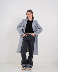Wool-Like Long Coat